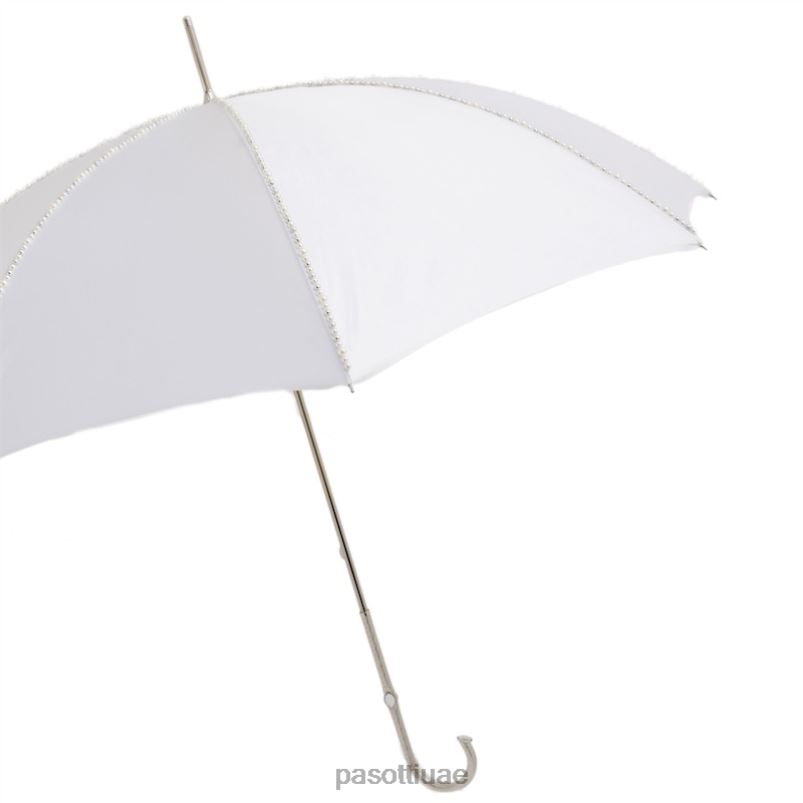 مظلة | 179n plat-1 p5 - مظلة زفاف باللؤلؤ الأبيض PASOTTI Z446V557